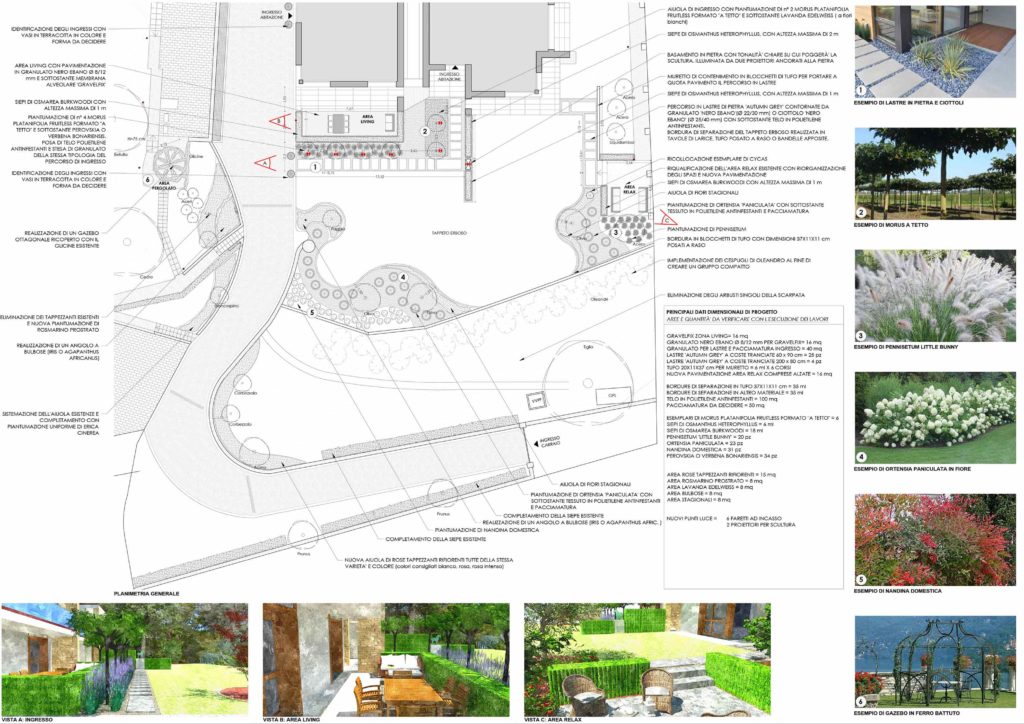 progettazione giardini; Architetto paesaggio Bergamo