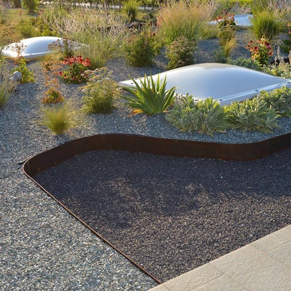 Parco villa di campagna: il design delle bordure